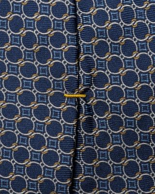 Classic Geometric Silk Tie
