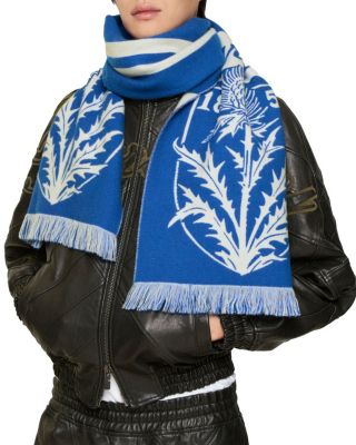  Thistle Shield Wool Scarf