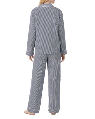 Long Sleeve Notch Collar Long Pant Pajama Set