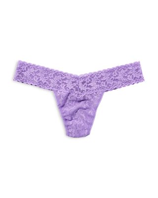 Signature Lace Low Rise Thongs
