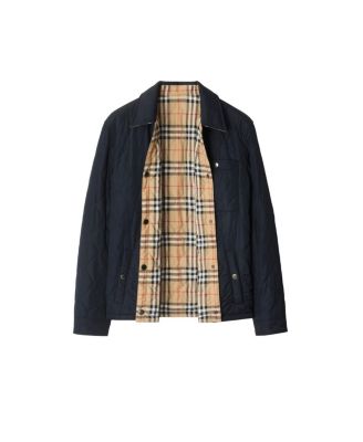 Reversible Quilted Nylon Overshirt