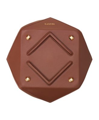 Catch By  Medium Leather Bucket Bag