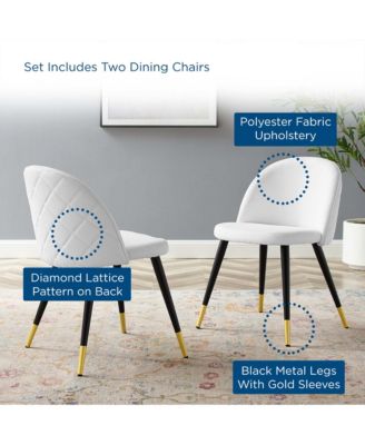 Cordial Dining Chairs, Set of 2