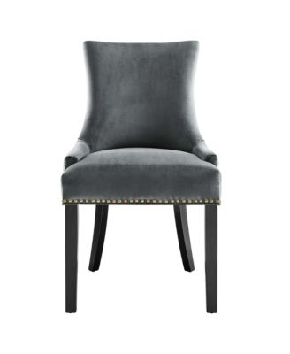 Marquis Performance Velvet Dining Chairs, Set of 2