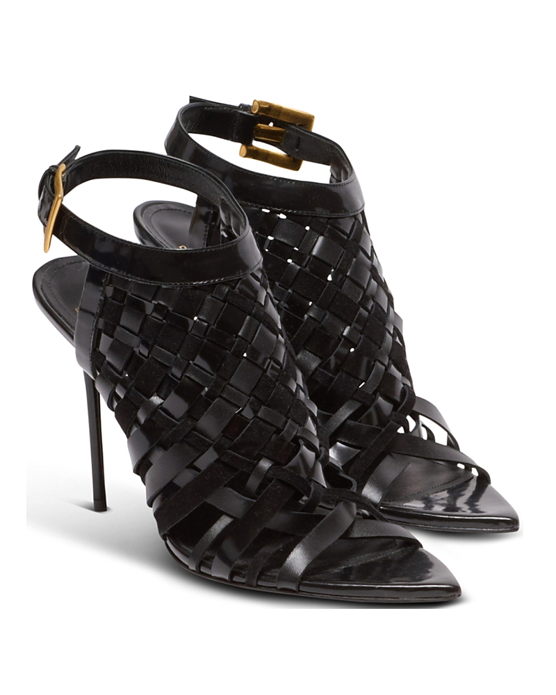 Balmain Women's Fringed Sandals