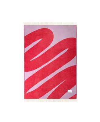  Swirl Cobalt Blanket, 51" L x 78" W