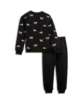 Boys' Dog Sweatshirt & Joggers Set - Little Kid