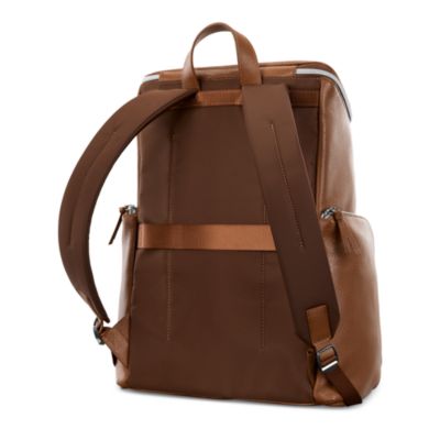 Mobile Solution 2 Leather Deluxe Backpack