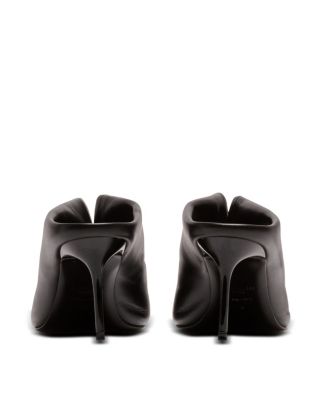 Women's Mules with Front Piercing