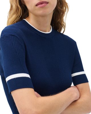 Kassy Rib Short Sleeve Tee