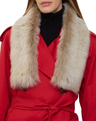  Reversible Shearling Scarf