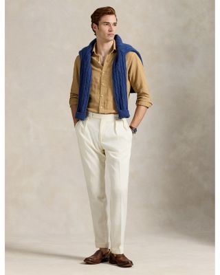 Classic Fit Slub Linen Shirt