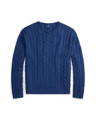 Cable Knit Cotton Sweater