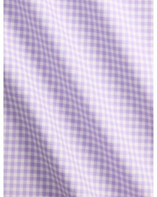 Classic Fit Gingham Stretch Poplin Shirt