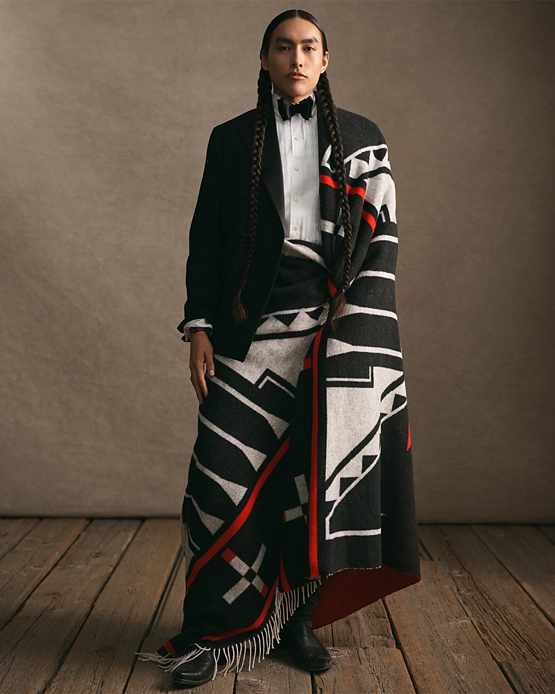 Polo Ralph Lauren X Topa Unisex Sky Camp Blanket In Black