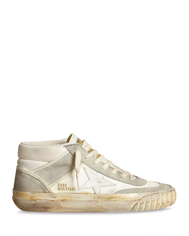 Golden Goose Men's Mid Star 2 Sneakers