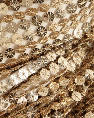 Jamae Gold Maxi Dress