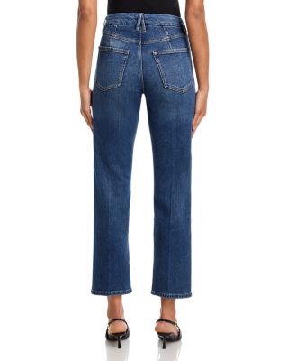 Good Icon Straight Ankle Jeans in Indigo 1082