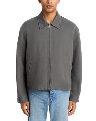 Canvas Zip Trucker Jacket