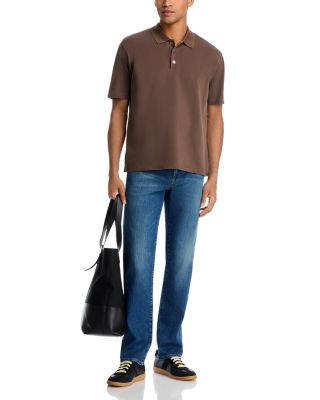 Washed Light Pique Polo Shirt