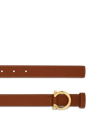Women's Donna Gancini Leather Belt