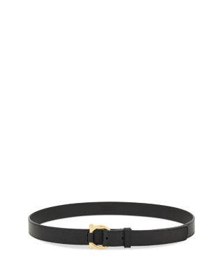 Women's Donna Gancini Leather Belt