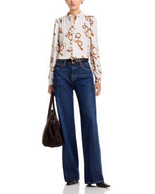 Long Sleeved Button Down Blouse