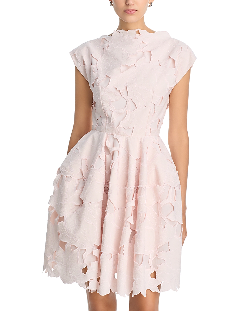 Erdem Lasercut Mini Dress