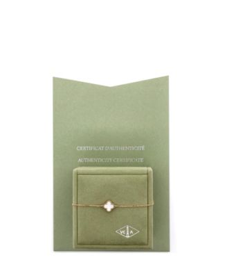  Sweet Alhambra Bracelet 18K Gold and Mother of Pearl