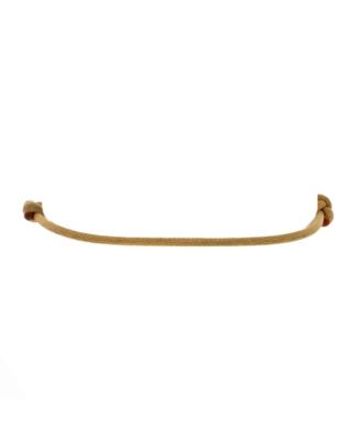  Trinity On Cord Bracelet Silk Cord with 18K Tricolor Gold