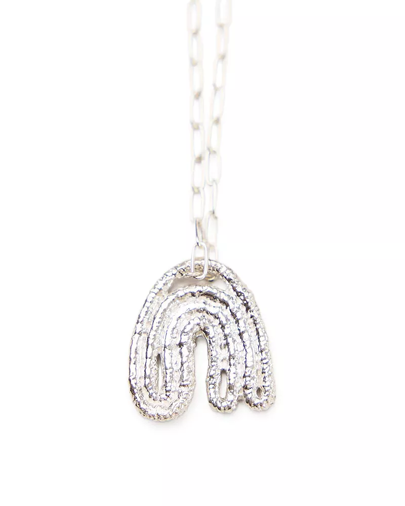 Cog Leaf Pendant