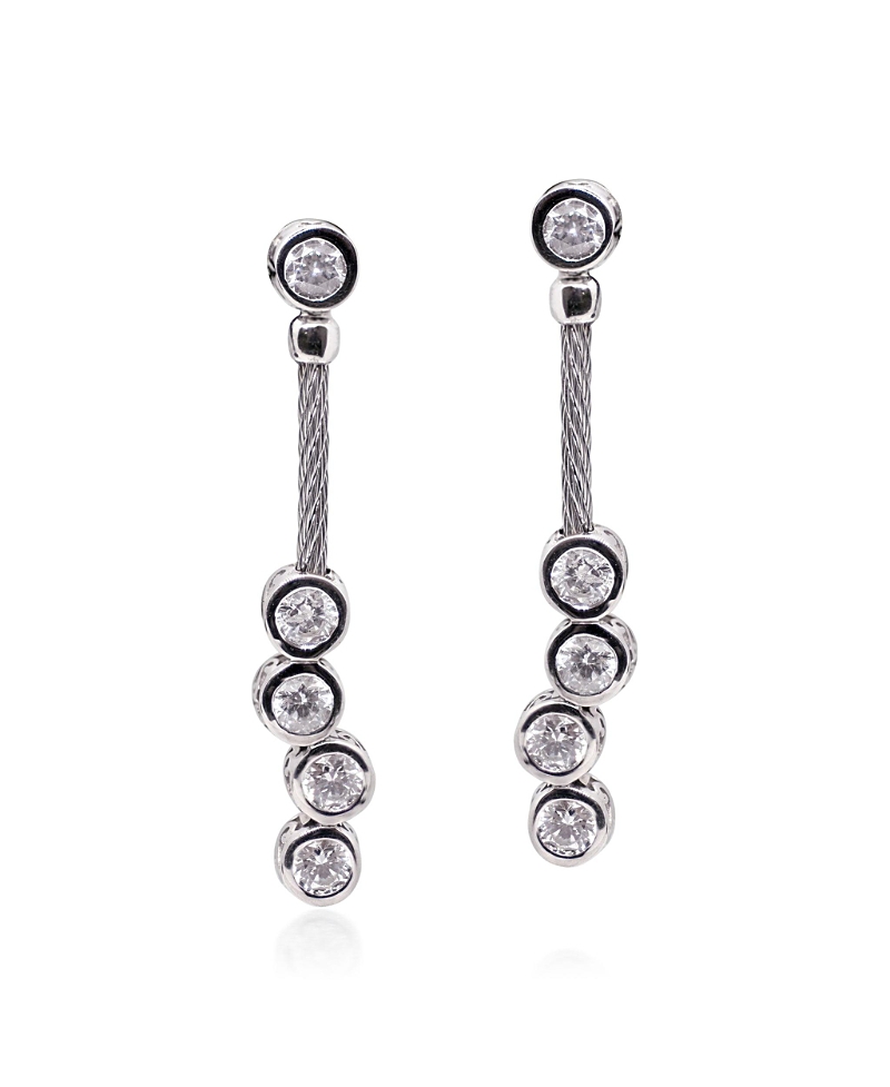 Alor Day Diamonds Multi Drop Earrings, 2.66 Tcw Lab Grown Diamonds