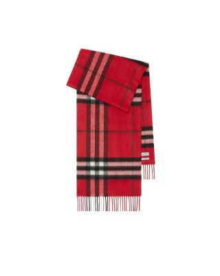  Check Cashmere Scarf