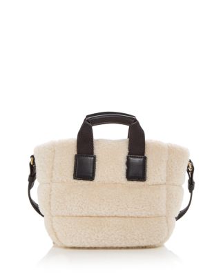 Micro Caradoc Faux Fur Crossbody Bag