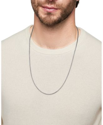 Men's Small Box Chain 18", 2.7mm