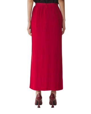 Midi Skirt in Charmeuse