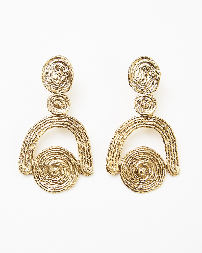 Cog Frida Earrings In Gold