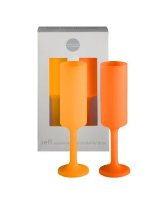 Seff Unbreakable Champagne Flutes - Set of 2