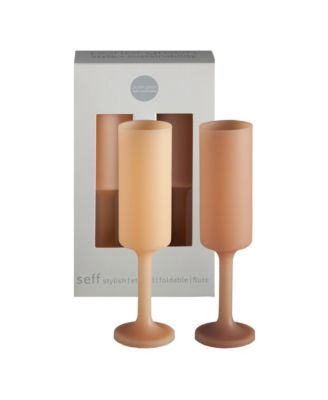 Seff Unbreakable Champagne Flutes - Set of 2