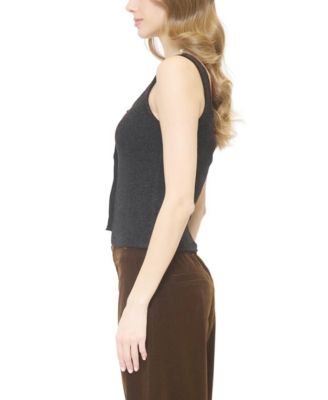 Women's Ember Chenille Button Up Tank