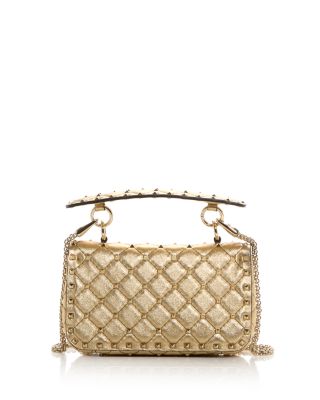 Small Rockstud Convertible Top Handle Bag