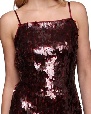 Square Neck Open Back Mini Dress