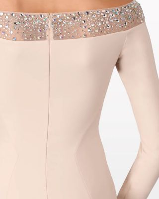 Calypso Off-the-Shoulder Midi Dress