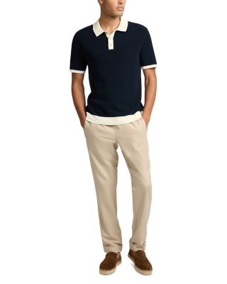 Linen Cotton Stretch Cuff Pants