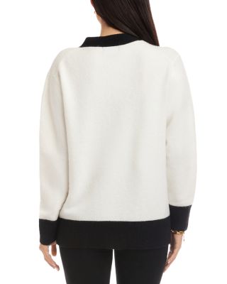 Colorblock Cardigan Sweater