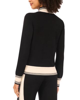 Contrast Trim Track Jacket