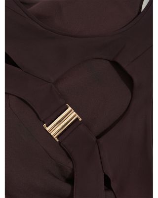 Cutout Sleeveless Maxi Dress