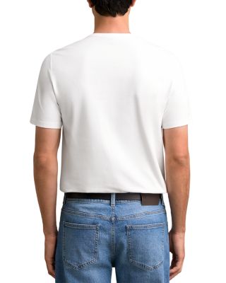 Plain Stretch Cotton Tee