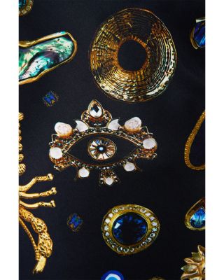 Silk Chain Detail Top