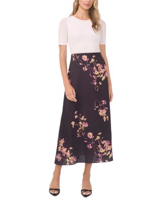 A Line Slip Midi Skirt